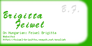 brigitta feiwel business card